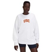 USC Trojans Women's lululemon White Perfectly Oversized Crew Neck Sweatshirt